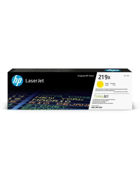 HP Cartucho de Tóner Original HP LaserJet 219X de alta capacidad amarillo