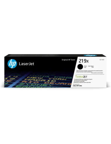 HP Cartucho de Tóner Original HP LaserJet 219X de alta capacidad negro