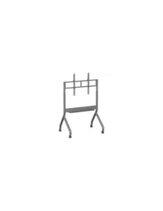 Soporte de Suelo Motorizado/ Inclinable/ Giratorio con Ruedas y Manivela Aisens FTF90E-467 para TV 55-90"/ hasta 90kg