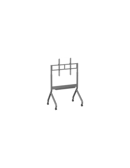 Soporte de Suelo Motorizado/ Inclinable/ Giratorio con Ruedas y Manivela Aisens FTF90E-467 para TV 55-90"/ hasta 90kg