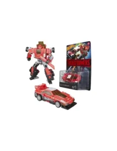 Figura hasbro transformers x hot wheels gt - scorcher
