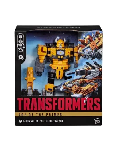 Figura hasbro transformers age of the primes herald of unicron