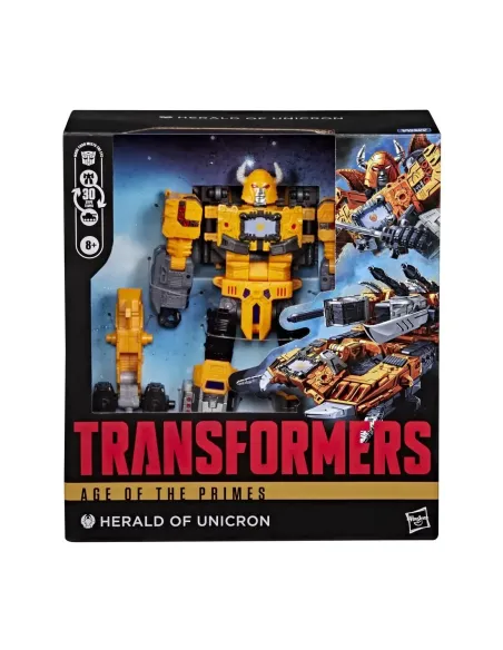 Figura hasbro transformers age of the primes herald of unicron