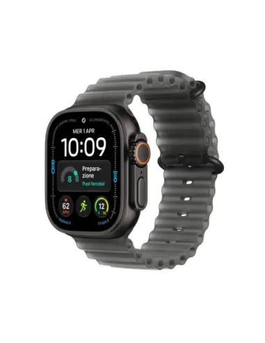 Smartwatch apple watch u4 gps+cell 49mm black titanium case with translucent black ocean band