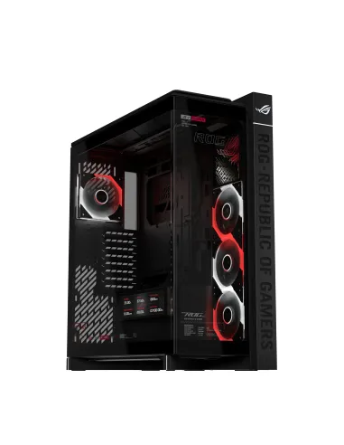 ASUS ROG CRONOX GR801 CURVE TG ARGB BLACK Midi Tower Negro