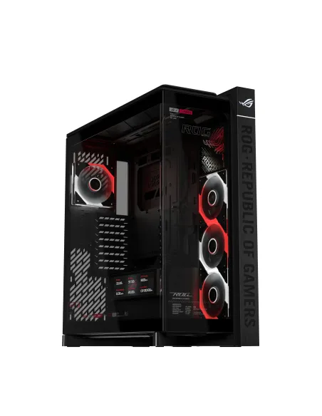 ASUS ROG CRONOX GR801 CURVE TG ARGB BLACK Midi Tower Negro
