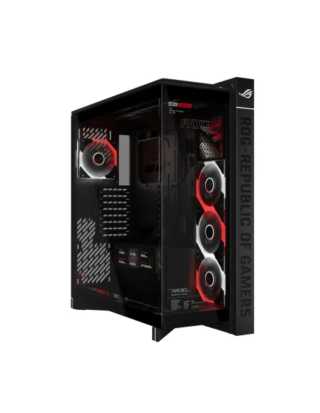 ASUS ROG CRONOX GR801 CURVE TG ARGB BLACK Midi Tower Negro