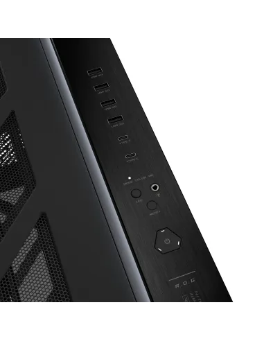 ASUS ROG CRONOX GR801 CURVE TG ARGB BLACK Midi Tower Negro