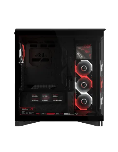 ASUS ROG CRONOX GR801 CURVE TG ARGB BLACK Midi Tower Negro
