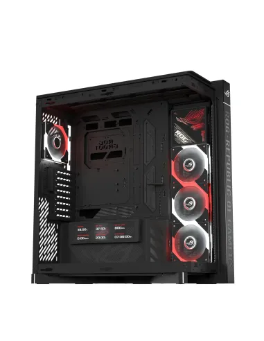 ASUS ROG CRONOX GR801 CURVE TG ARGB BLACK Midi Tower Negro