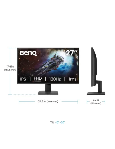 BenQ GW2790P pantalla para PC 68,6 cm (27") 1920 x 1080 Pixeles Full HD LED Negro