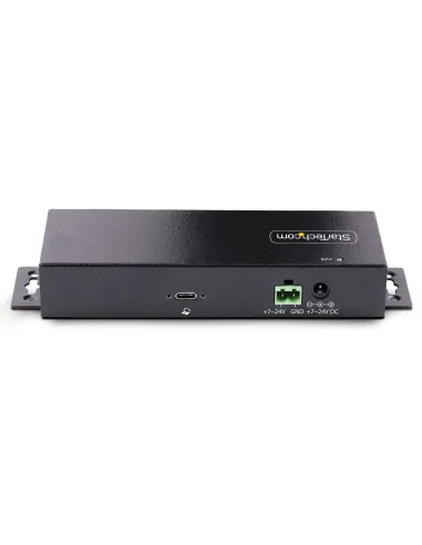 StarTech.com Hub Industrial de 7 Puertos USB de 10Gbps USB-A y USB-C - con Adaptador de Alimentación - Montable - Ladrón USB de