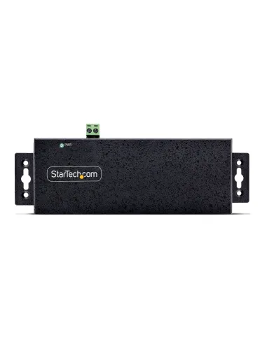 StarTech.com Hub Industrial de 7 Puertos USB de 10Gbps USB-A y USB-C - con Adaptador de Alimentación - Montable - Ladrón USB de
