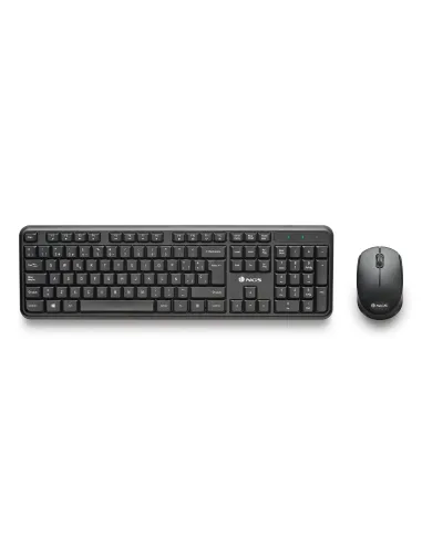 NGS HARMONY KIT (QUERTY, ES) teclado Ratón incluido Universal RF inalámbrico QWERTY Español Negro