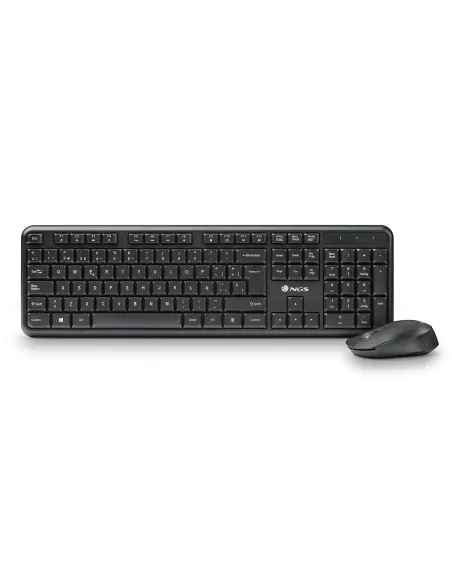 NGS HARMONY KIT (QUERTY, ES) teclado Ratón incluido Universal RF inalámbrico QWERTY Español Negro