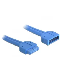 DeLOCK 82943 cable USB 0,45 m USB 3.2 Gen 1 (3.1 Gen 1) Azul