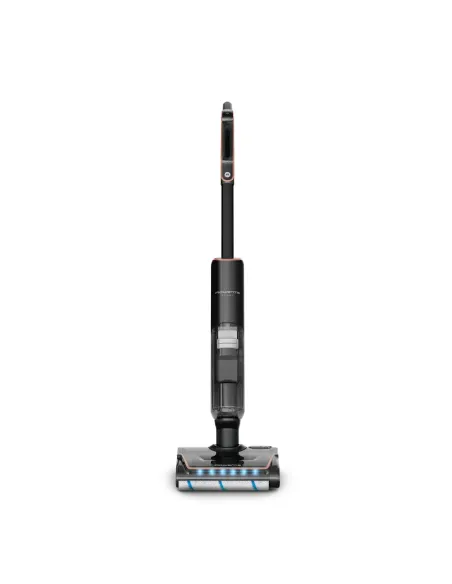 Rowenta X-Clean 7 GZ5736E0 aspiradora de pie y escoba eléctrica Aspiradora escoba 2 en 1 Batería Seca y húmeda Sin bolsa Negro