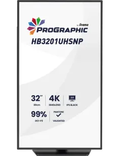iiyama ProGraphic HB3201UHSNP-B1 pantalla para PC 80 cm (31.5") 3840 x 2160 Pixeles 4K Ultra HD Negro 2