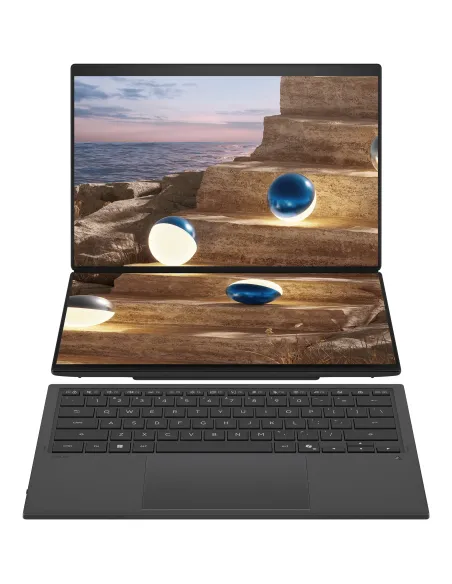 ASUS Zenbook Duo OLED UX8407AA-SN504W Copilot+ PC - Ordenador Portátil 14" 3K 144Hz (Intel Core Ultra 9 386H, 32GB RAM, 1TB