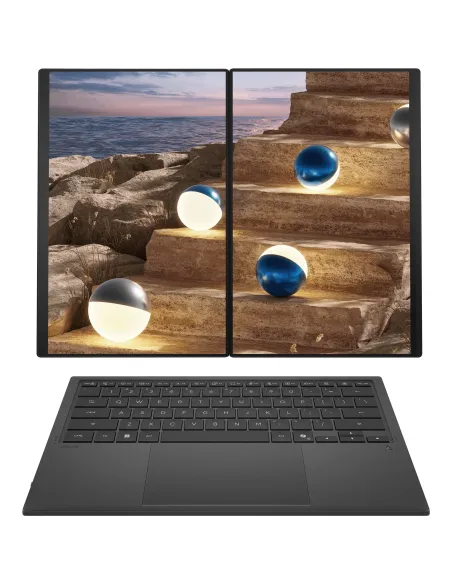ASUS Zenbook Duo OLED UX8407AA-SN504W Copilot+ PC - Ordenador Portátil 14" 3K 144Hz (Intel Core Ultra 9 386H, 32GB RAM, 1TB