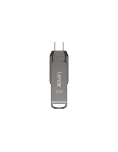 Lexar JumpDrive LJDD400256G-BNQNG unidad flash USB 256 GB USB Tipo C 3.2 Gen 1 (3.1 Gen 1) Gris