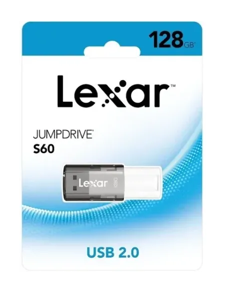 LEXAR 128GB JUMPDRIVE S60 USB 2.0 FLASH DRIVE