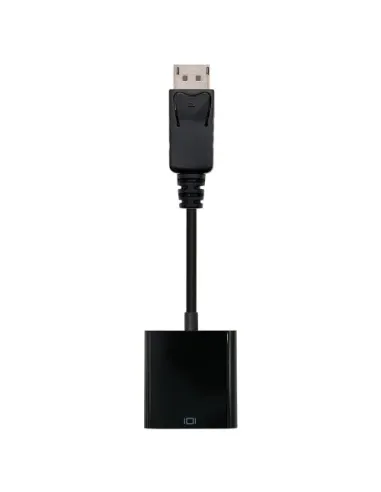 Nanocable Conversor DisplayPort a sVGA, DisplayPort/M-sVGA/H, Negro, 15 cm