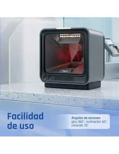 iggual Lector código barras sobremesa 2D USB AR