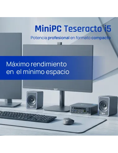 iggual Mini PC Teseracto i5 1235U 16+512GB 2xHDMI