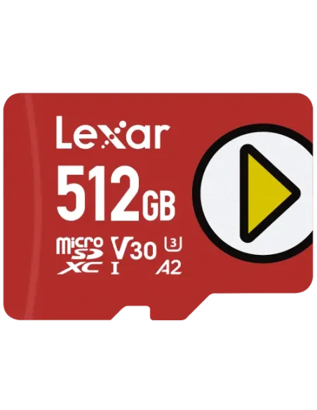 Lexar PLAY microSDXC UHS-I Card 512 GB Clase 10