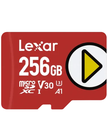 Lexar PLAY microSDXC UHS-I Card 256 GB Clase 10