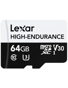 Lexar High-Endurance 64 GB MicroSDXC UHS-I Clase 10