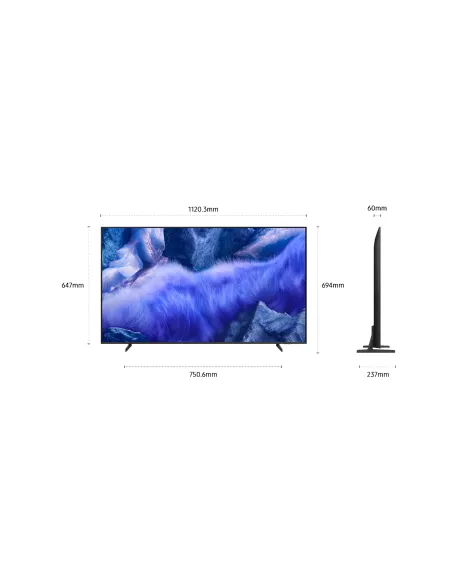 Samsung TV 50" QLED QE1F 4K Vision AI Smart TV 2025
