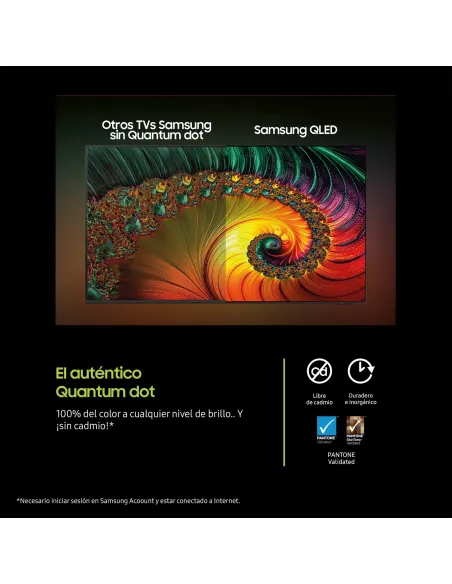 Samsung TV 50" QLED QE1F 4K Vision AI Smart TV 2025
