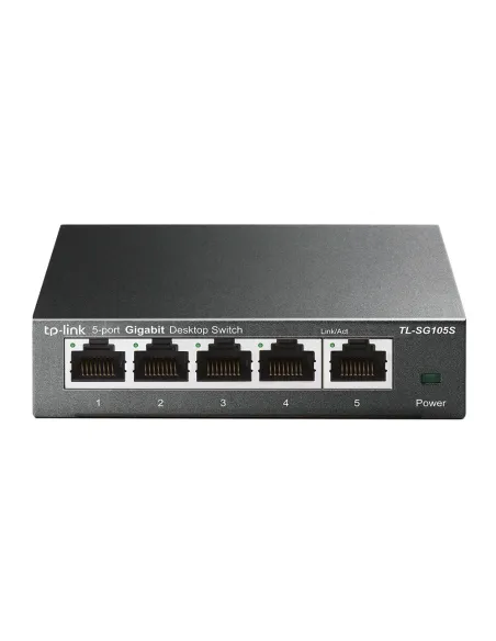 TP-Link TL-SG105S No administrado Gigabit Ethernet (10 100 1000) Negro
