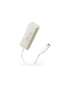 j5create JCA111 Adaptador gráfico USB 1920 x 1080 Pixeles Aluminio, Blanco 2