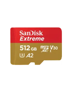SanDisk Extreme 512 GB MicroSDHC UHS-I Clase 10