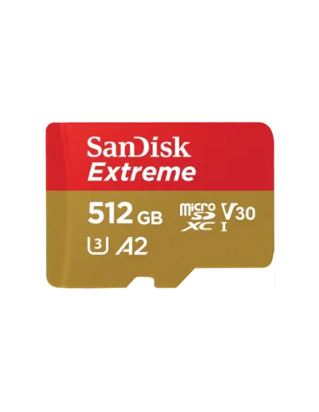 SanDisk Extreme 512 GB MicroSDHC UHS-I Clase 10
