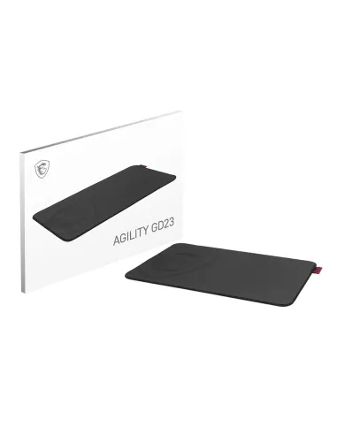 MSI AGILITY GD23 alfombrilla para ratón Alfombrilla de ratón para juegos Negro