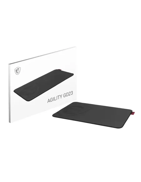 MSI AGILITY GD23 alfombrilla para ratón Alfombrilla de ratón para juegos Negro
