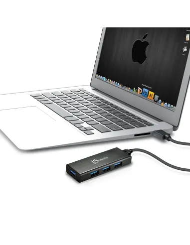 j5create JUH340-N Mini HUB USB 3.0 de 4 puertos - UE RU