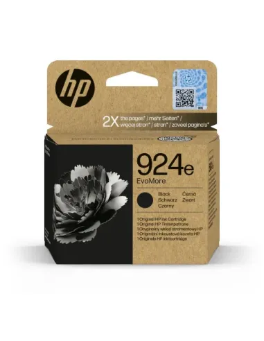 HP Cartucho de Tinta Original HP EvoMore HP 924e negra