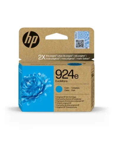 HP Cartucho de Tinta Original HP EvoMore 924e cian