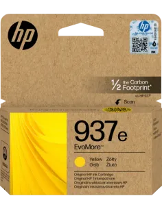 HP Cartucho de Tinta Original HP EvoMore 937e amarilla