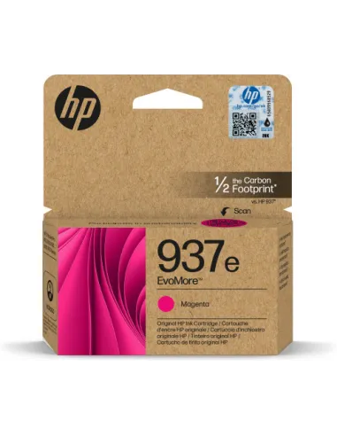 HP Cartucho de Tinta Original HP EvoMore 937e magenta