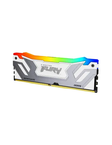 Kingston Technology FURY 48GB 8400MT s DDR5 CL40 CUDIMM (Kit de 2) Renegade RGB Blanco XMP