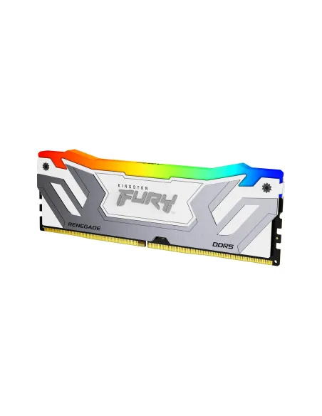 Kingston Technology FURY 48GB 8400MT s DDR5 CL40 CUDIMM (Kit de 2) Renegade RGB Blanco XMP