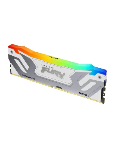 Kingston Technology FURY 48GB 8400MT s DDR5 CL40 CUDIMM (Kit de 2) Renegade RGB Blanco XMP