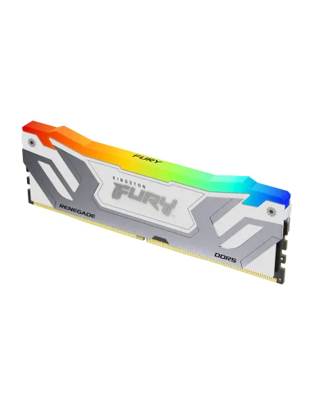 Kingston Technology FURY 48GB 8400MT s DDR5 CL40 CUDIMM (Kit de 2) Renegade RGB Blanco XMP