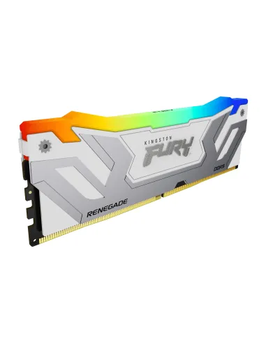 Kingston Technology FURY 48GB 8400MT s DDR5 CL40 CUDIMM (Kit de 2) Renegade RGB Blanco XMP
